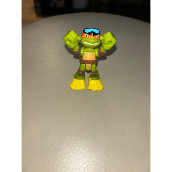 Turtles of Grayskull Michelangelo MOTU Origins Action Figure Broken Leg - Picture 2 of 7